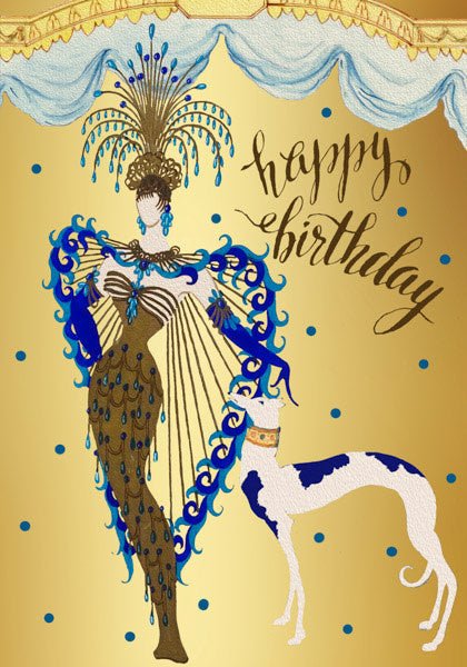 Madame Treacle | Goud Folie | Happy Birthday | Show Girl - Kleine Eland