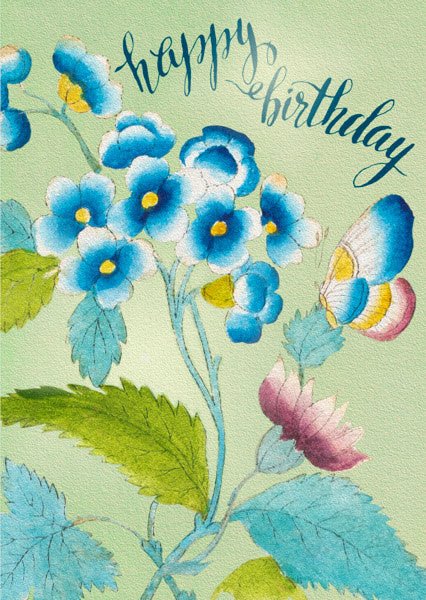 Madame Treacle | Happy Birthday | Blue Garden - Kleine Eland