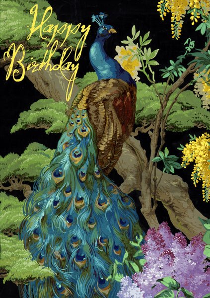Madame Treacle | Happy Birthday | Peacock & Blooms - Kleine Eland