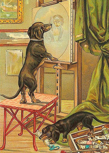 Madame Treacle | Portrait of a Dachshund - Kleine Eland