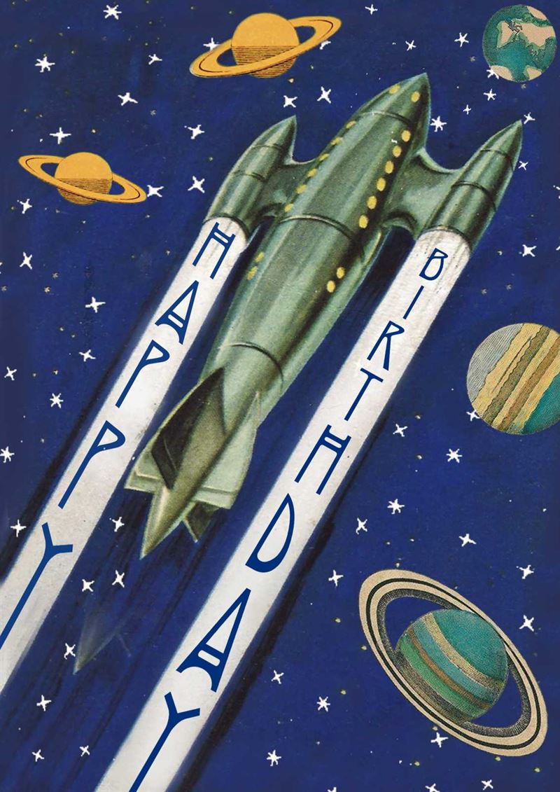 Madame Treacle | Verjaardagskaart | Outer Space - Kleine Eland