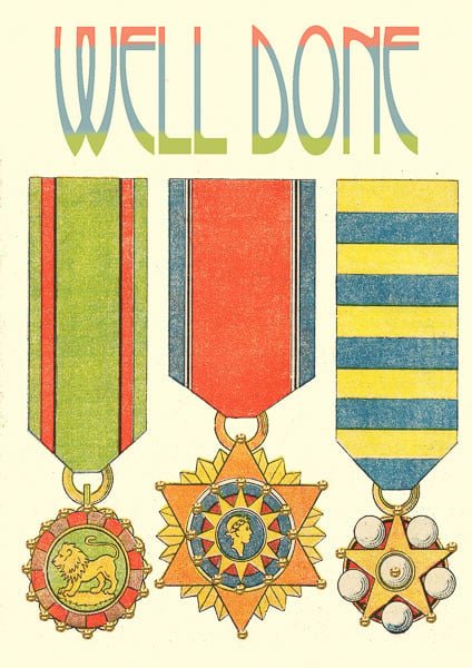 Madame Treacle | Well Done | Medals - Kleine Eland