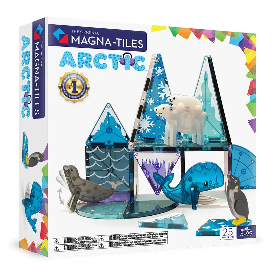 Magna - Tiles® | Arctic Animals | 25 pieces | 3+ - Kleine Eland