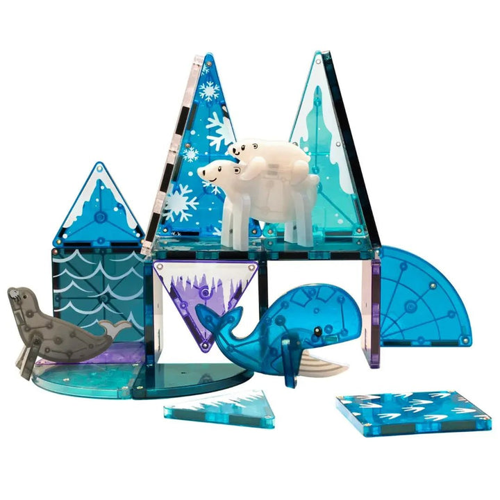 Magna - Tiles® | Arctic Animals | 25 pieces | 3+ - Kleine Eland
