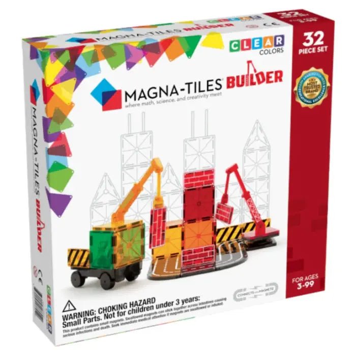 Magna - Tiles® | Builder | 32 pieces | 3+ - Kleine Eland