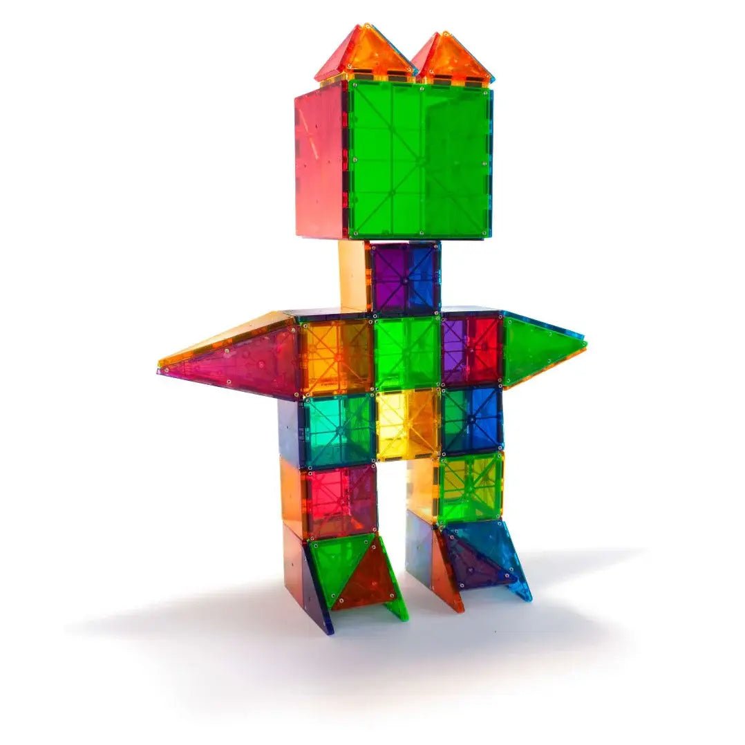 Magna - Tiles® | Clear Colors | 100 pieces | 3+ - Kleine Eland