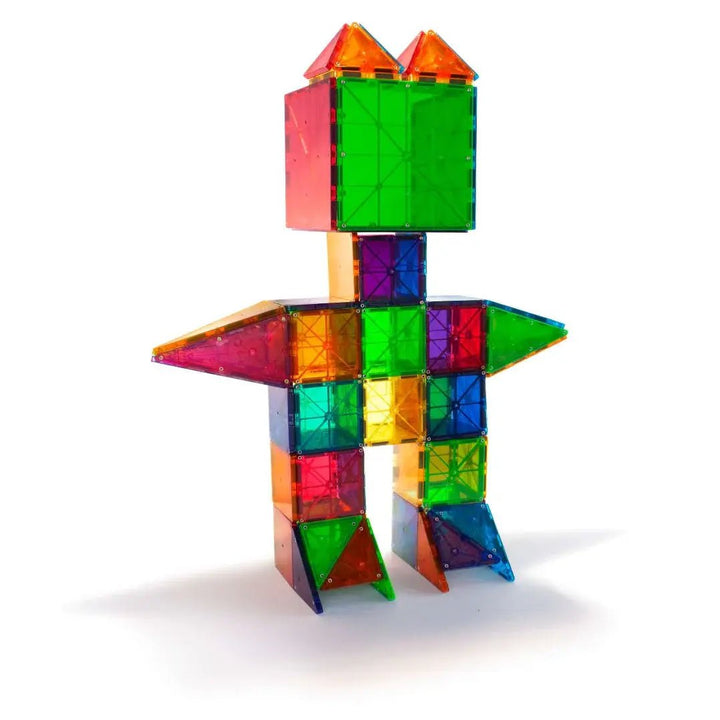 Magna - Tiles® | Clear Colors | 100 pieces | 3+ - Kleine Eland