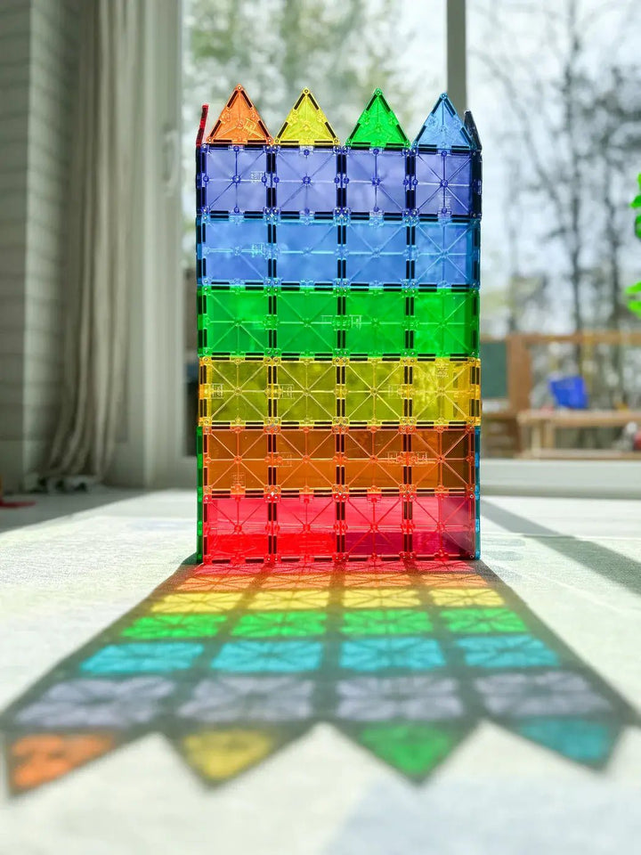 Magna - Tiles® | Clear Colors | 100 pieces | 3+ - Kleine Eland