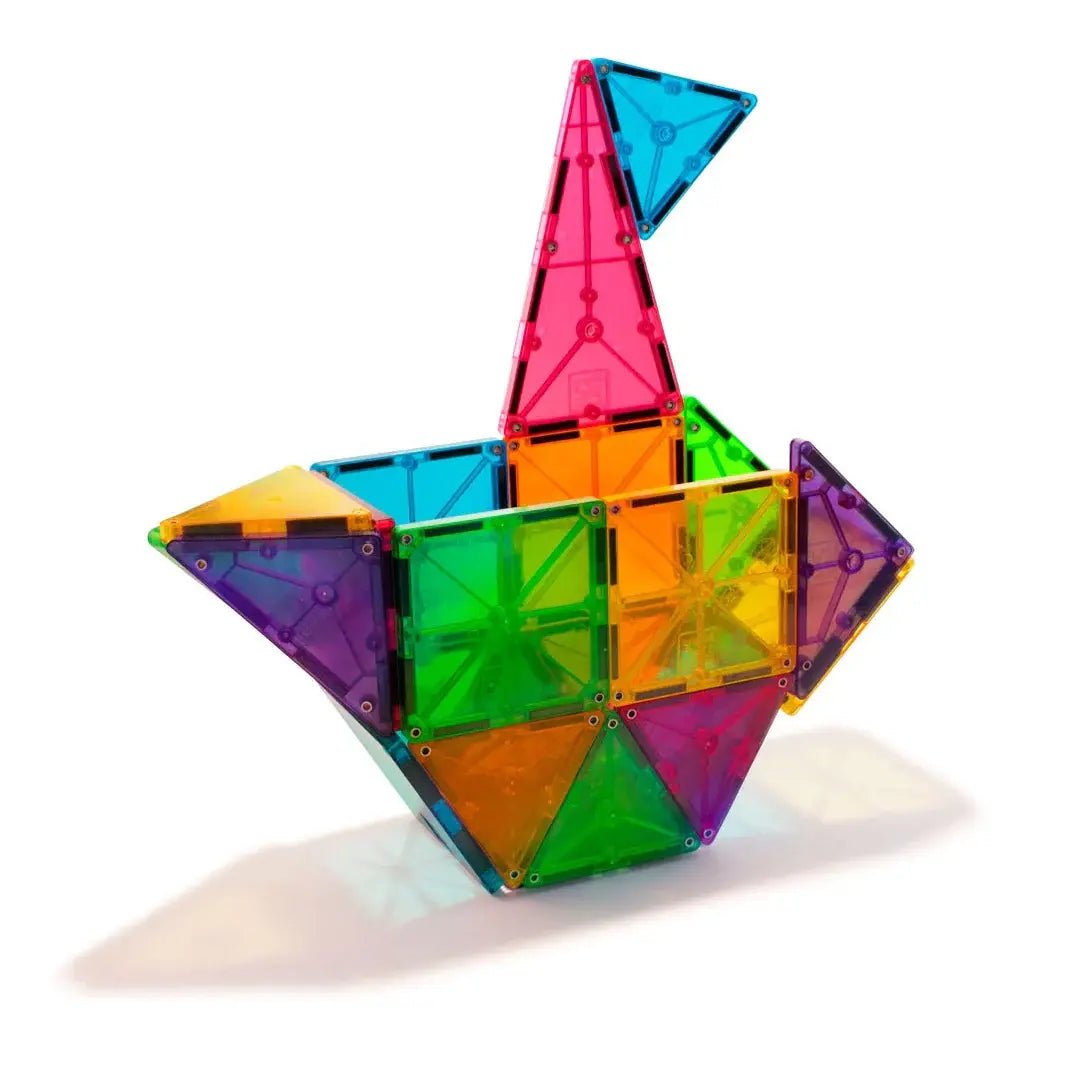 Magna - Tiles® | Clear Colors | 32 pieces | 3+ - Kleine Eland