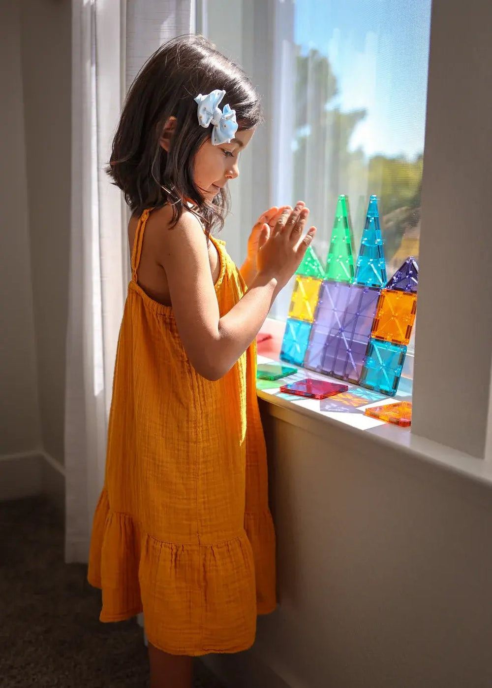 Magna - Tiles® | Clear Colors | 32 pieces | 3+ - Kleine Eland