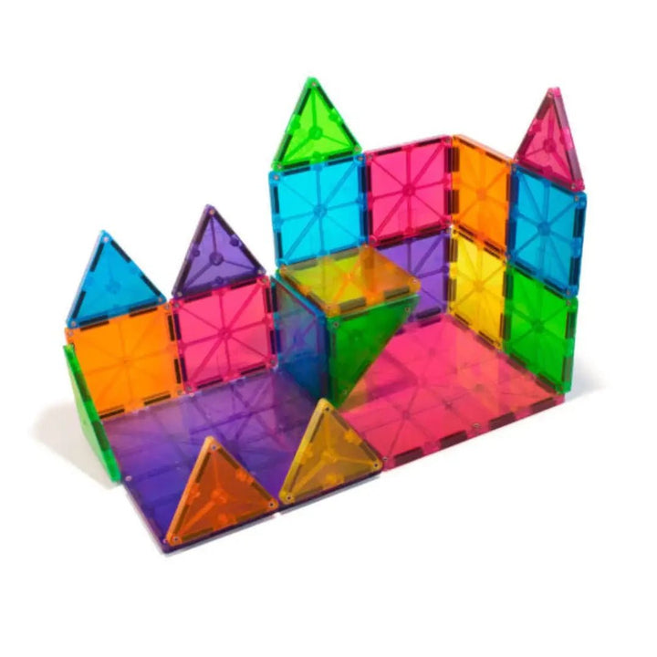 Magna - Tiles® | Clear Colors | 32 pieces | 3+ - Kleine Eland