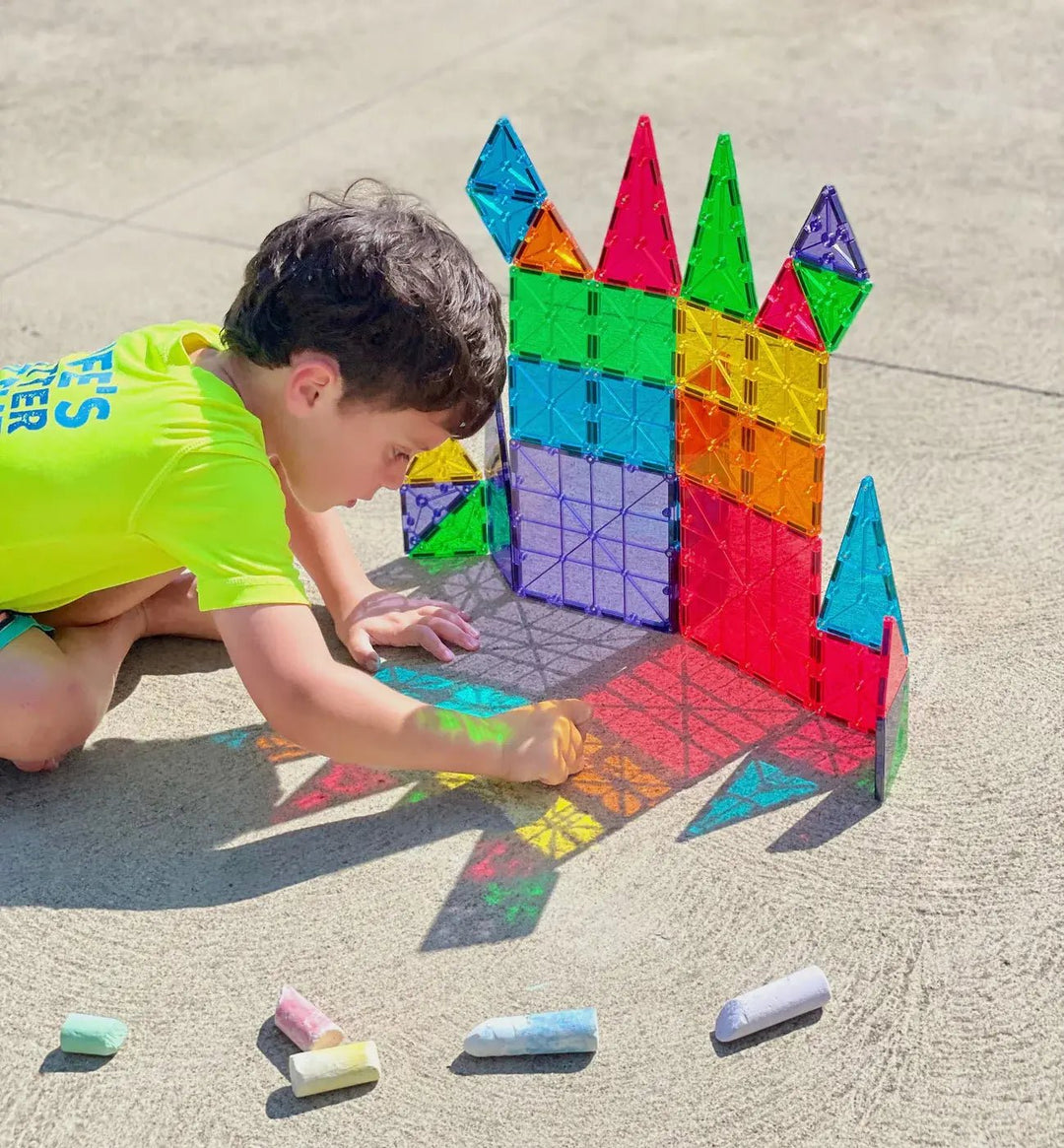 Magna - Tiles® | Clear Colors | 32 pieces | 3+ - Kleine Eland
