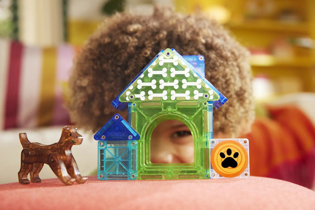 Magna - Tiles® | Dog House | 13 pieces | 3+ - Kleine Eland