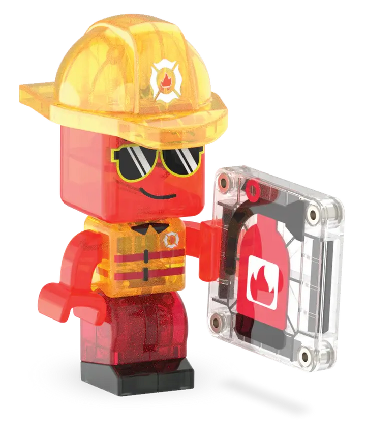 Magna - Tiles® | Fire Station | 27 pieces | 3+ - Kleine Eland