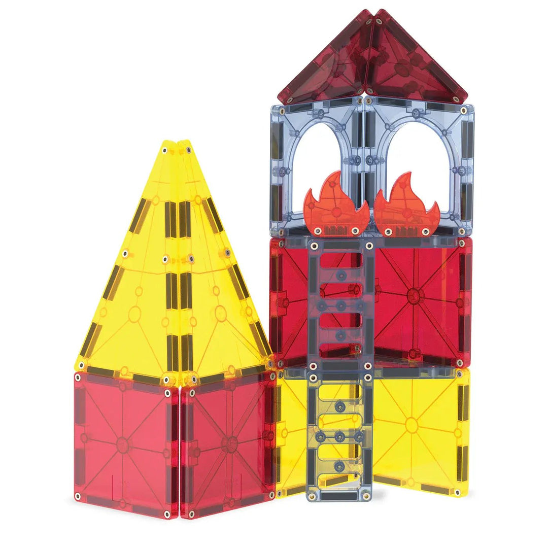 Magna - Tiles® | Fire Station | 27 pieces | 3+ - Kleine Eland