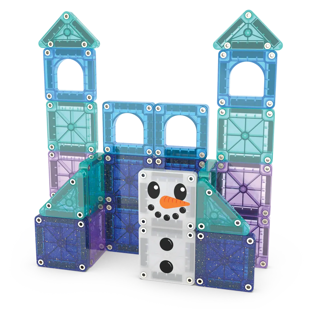 Magna - Tiles® | Micro MAGS | Winter Wonder Travel Set | 26 pieces | 3+ - Kleine Eland