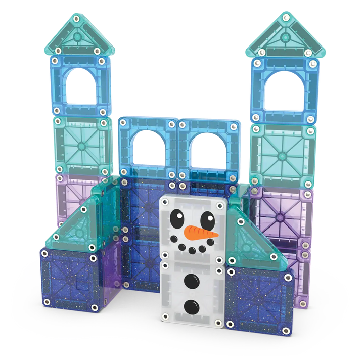 Magna - Tiles® | Micro MAGS | Winter Wonder Travel Set | 26 pieces | 3+ - Kleine Eland