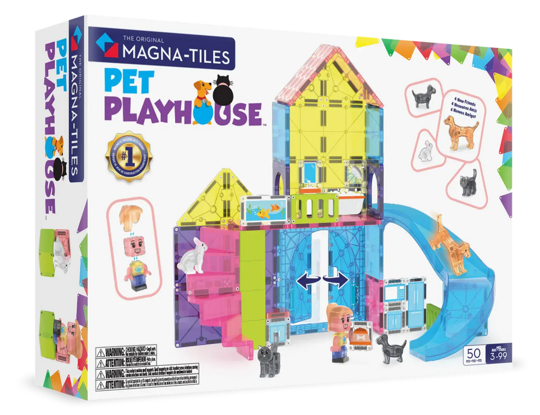 Magna - Tiles® | Pet Playhouse | 50 pieces | 3+ - Kleine Eland