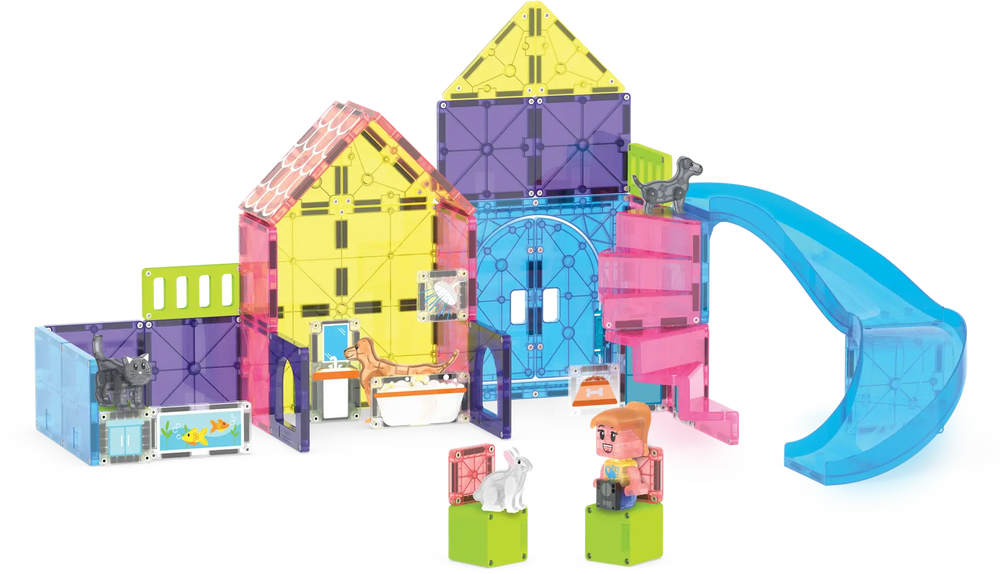 Magna - Tiles® | Pet Playhouse | 50 pieces | 3+ - Kleine Eland