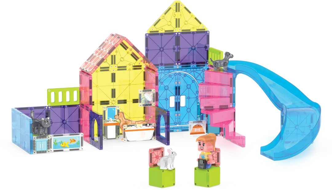 Magna - Tiles® | Pet Playhouse | 50 pieces | 3+ - Kleine Eland