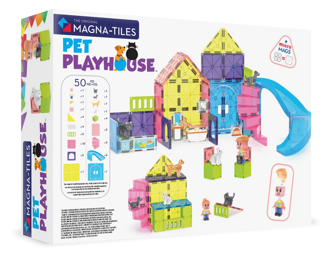 Magna - Tiles® | Pet Playhouse | 50 pieces | 3+ - Kleine Eland