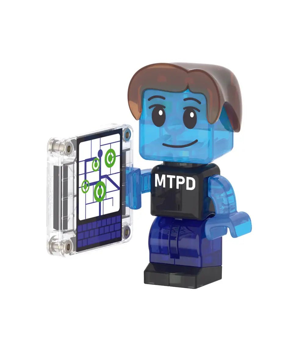 Magna - Tiles® | Police Station | 35 pieces | 3+ - Kleine Eland