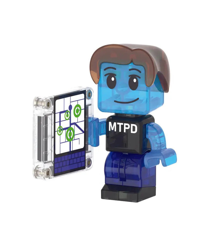 Magna - Tiles® | Police Station | 35 pieces | 3+ - Kleine Eland