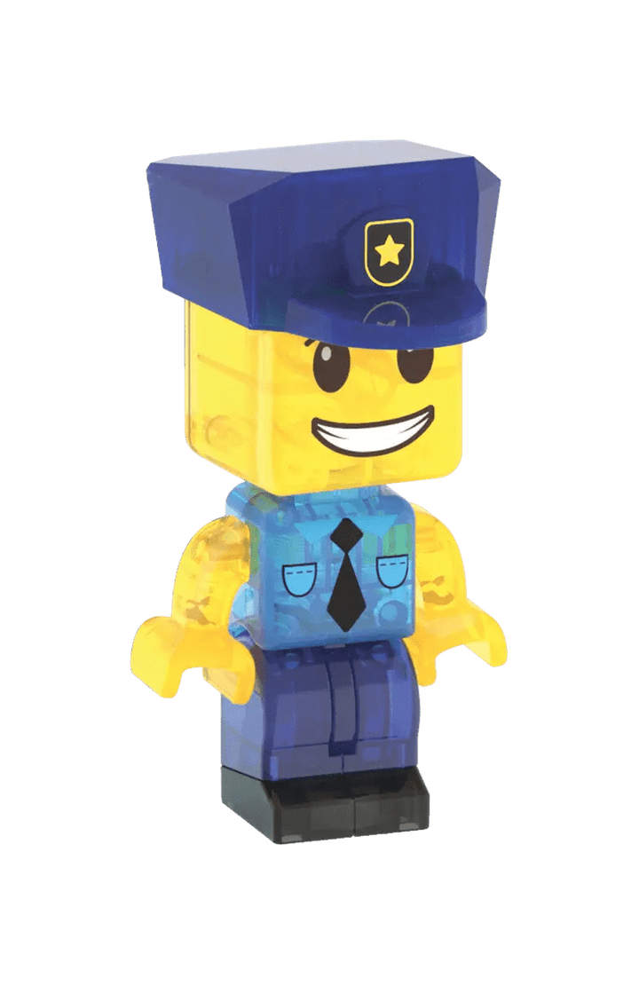 Magna - Tiles® | Police Station | 35 pieces | 3+ - Kleine Eland