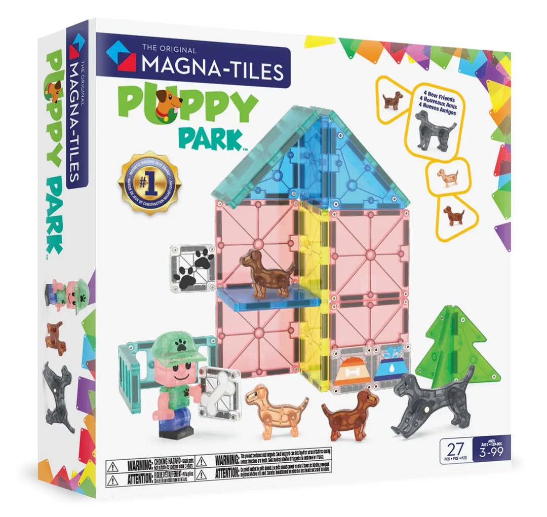 Magna - Tiles® | Puppy Park | 27 pieces | 3+ - Kleine Eland