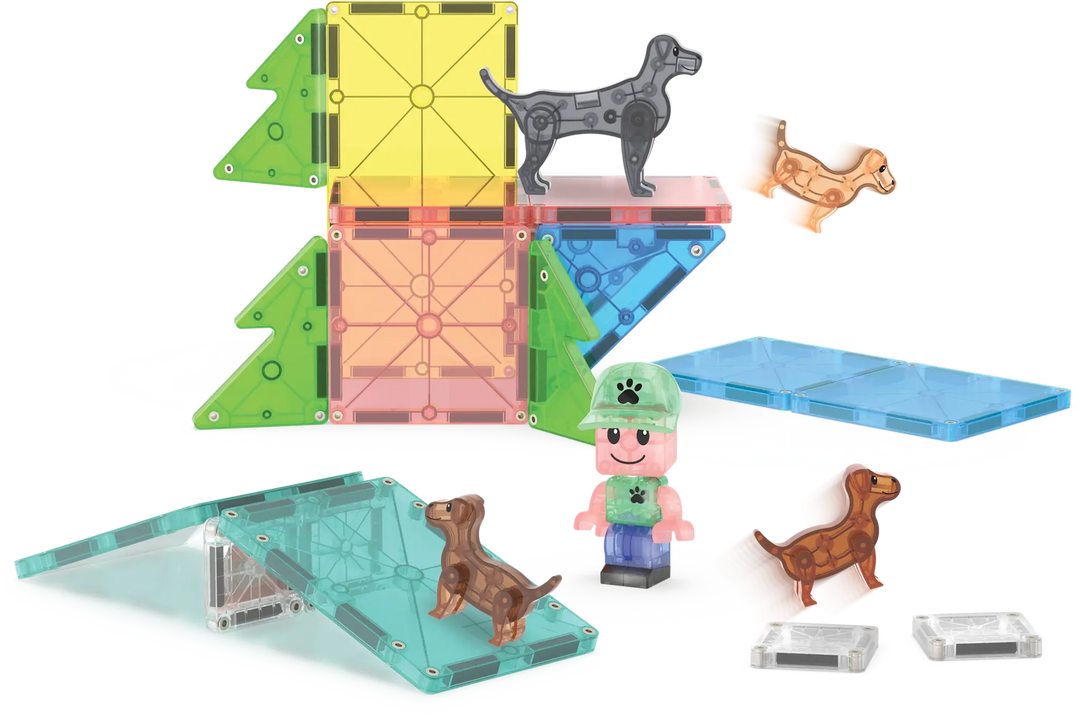 Magna - Tiles® | Puppy Park | 27 pieces | 3+ - Kleine Eland