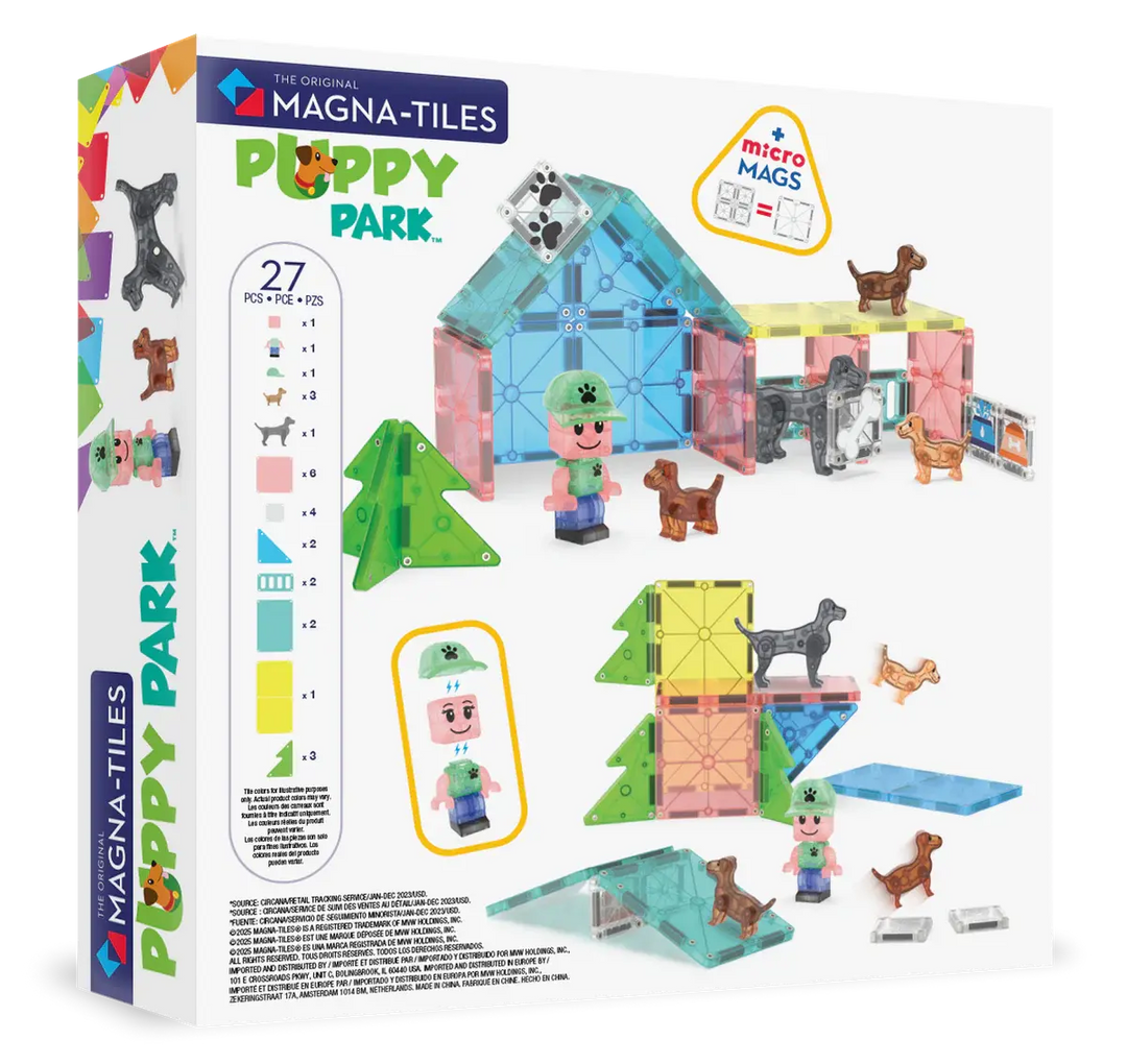 Magna - Tiles® | Puppy Park | 27 pieces | 3+ - Kleine Eland
