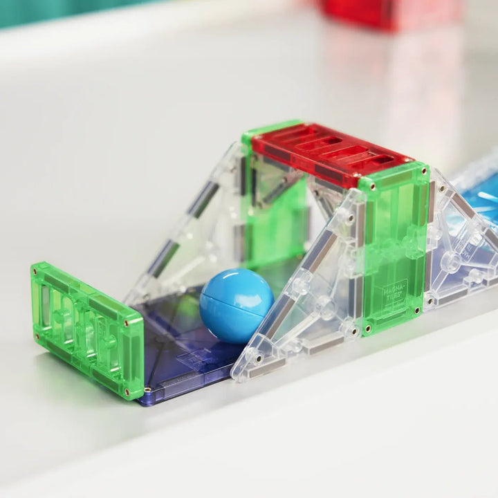 Magna - Tiles® | Rail Racers | Deluxe | 90 pieces | 3+ - Kleine Eland