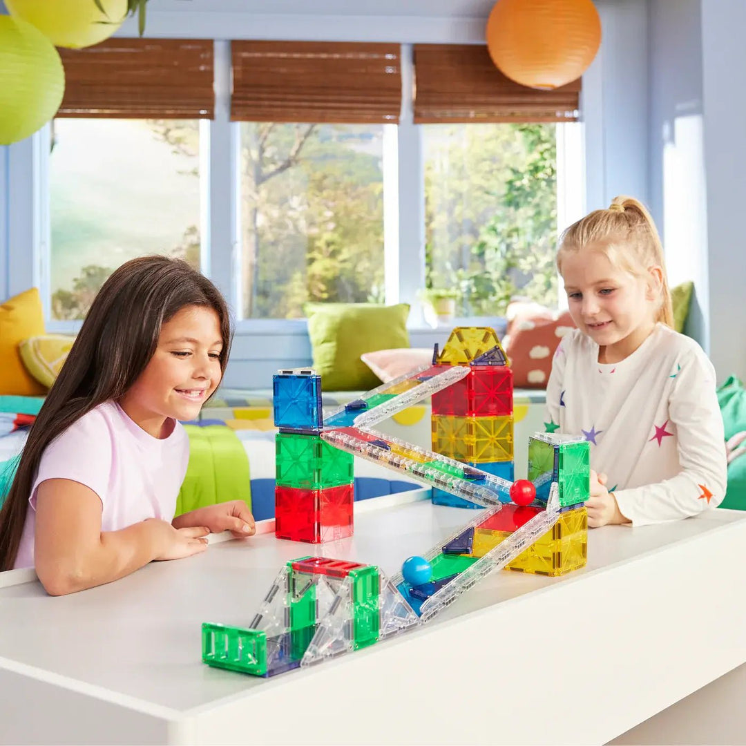 Magna - Tiles® | Rail Racers | Deluxe | 90 pieces | 3+ - Kleine Eland