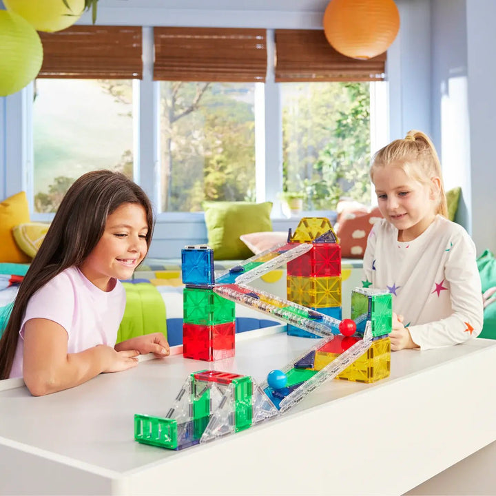 Magna - Tiles® | Rail Racers | Deluxe | 90 pieces | 3+ - Kleine Eland