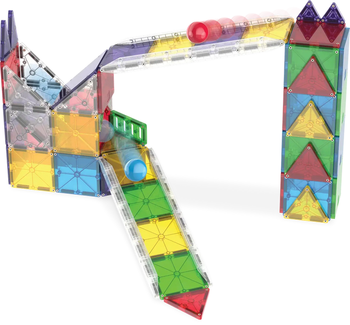 Magna - Tiles® | Rail Racers | Deluxe | 90 pieces | 3+ - Kleine Eland