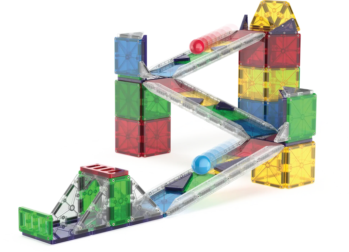 Magna - Tiles® | Rail Racers | Deluxe | 90 pieces | 3+ - Kleine Eland