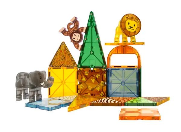 Magna - Tiles® | Safari Animals | 25 pieces | 3+ - Kleine Eland