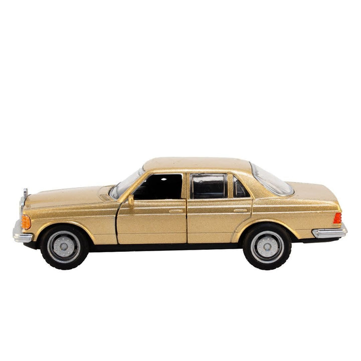 Magni ApS | Die cast Metal | Mercedes 1981 | 12,5 cm | 1:32 | Open Doors | Pullback | 3+ - Kleine Eland