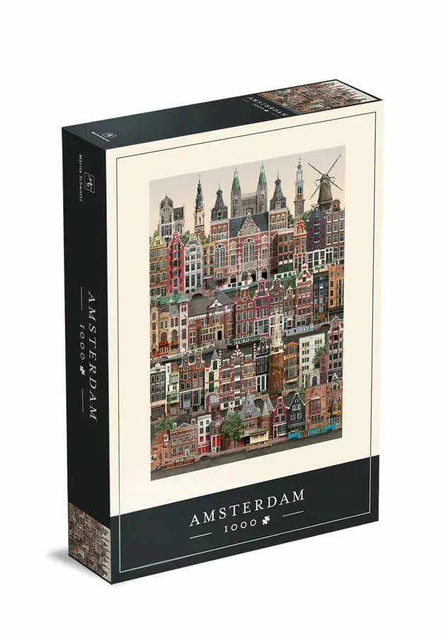 Martin Schwartz | Jigsaw Puzzle | 50 x 70 cm | Amsterdam | Buildings | 1000 pieces - Kleine Eland