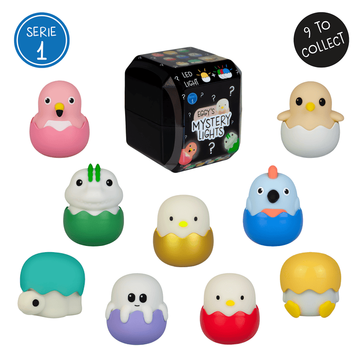 MegaLight | Eggy | Mystery Light | Surprise Lampje | 5 cm - Kleine Eland