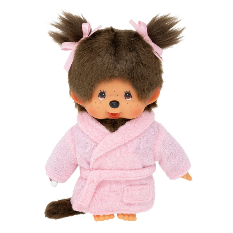 Monchhichi | Meisje met Badjas | 20 cm | 2+