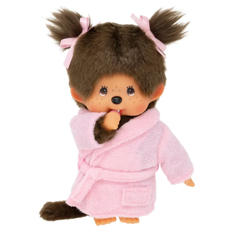 Monchhichi | Meisje met Badjas | 20 cm | 2+