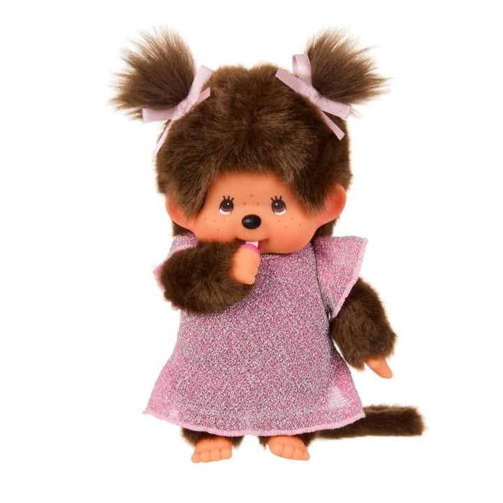 Monchhichi | 20 cm | Pink Glitter Dress | 2+