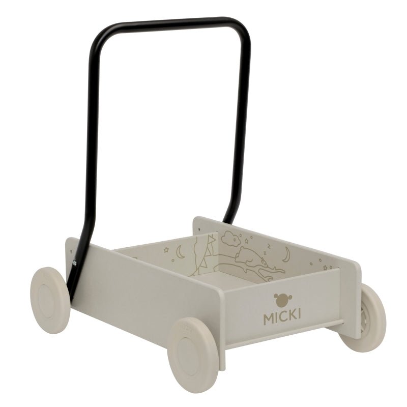 Micki | Houten duwwagen | 45 x 35 x 47 cm | 1+ - Kleine Eland
