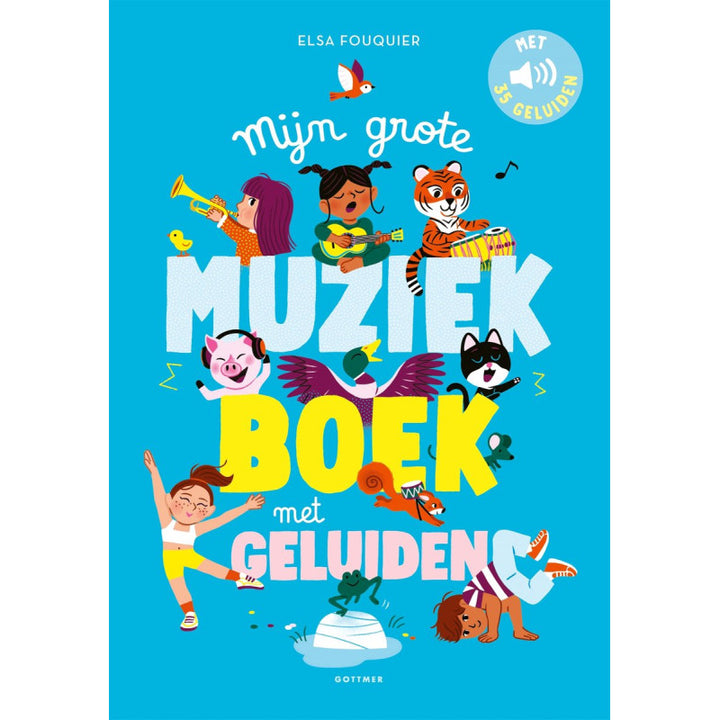 Gottmer | Mijn grote muziekboek met geluiden | 2+