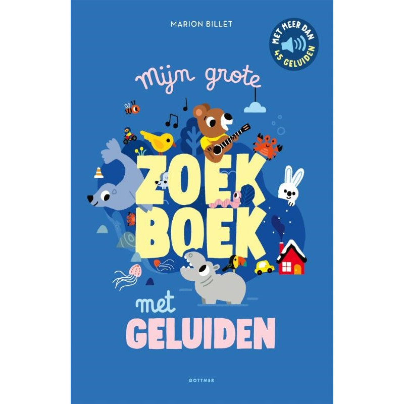 Gottmer | Mijn grote zoekboek met geluiden | 1+
