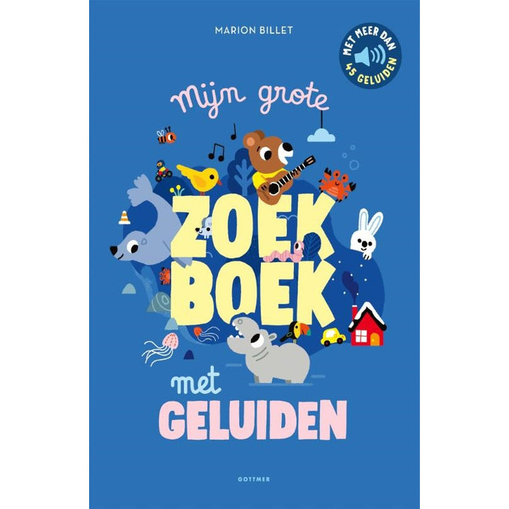Gottmer | Mijn grote zoekboek met geluiden | 1+