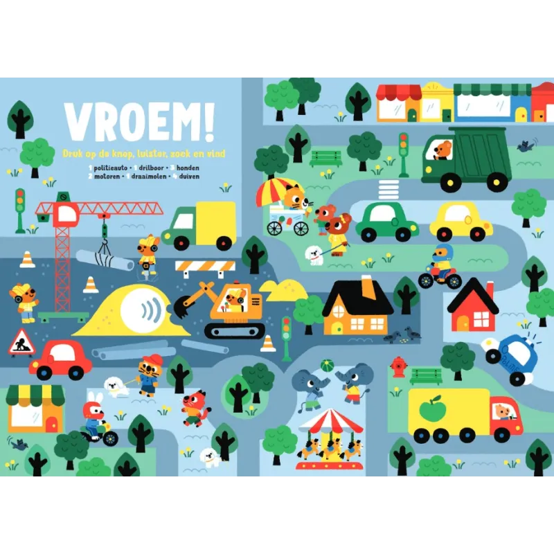Gottmer | Mijn grote zoekboek met geluiden | 1+