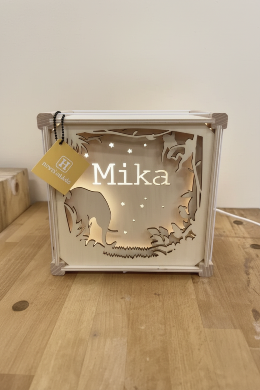 Mobiele afbeelding naamlampjes