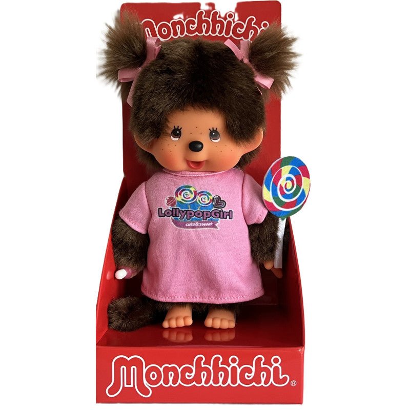 Monchhichi | 20 cm | Meisje Lollypop | 2+ - Kleine Eland